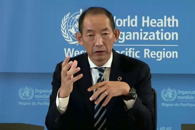 Tiến sĩ Takeshi Kasai, Giám đốc WHO Khu vực Tây Thái Bình Dương (Ảnh: Reuters)