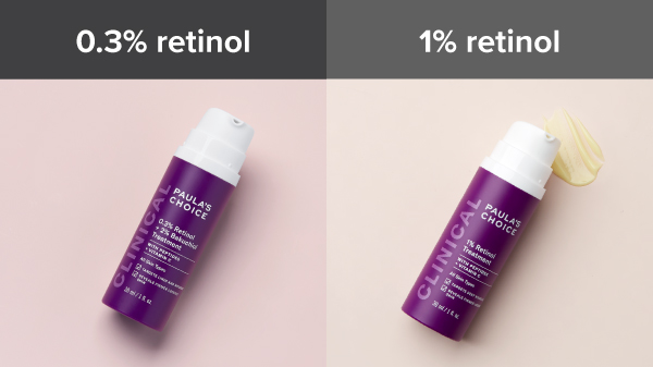 Gợi ý sản phẩm chứa Retinol 0.3% và Retinol 1% từ Paula's Choice